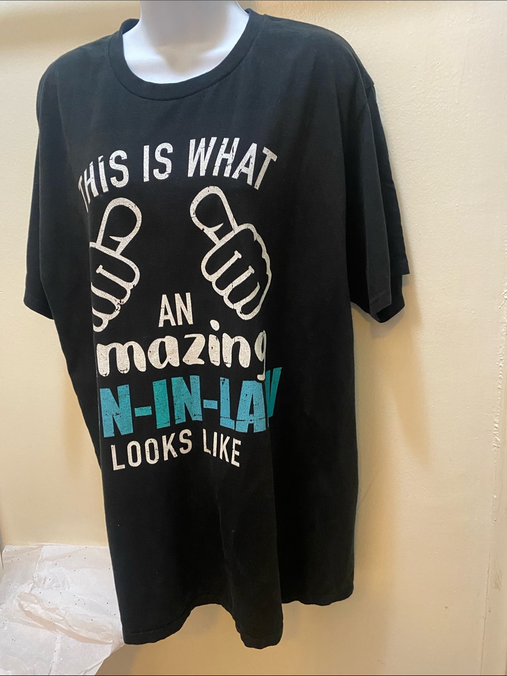 Amazing Son-In-Law Graphic Tee - Black